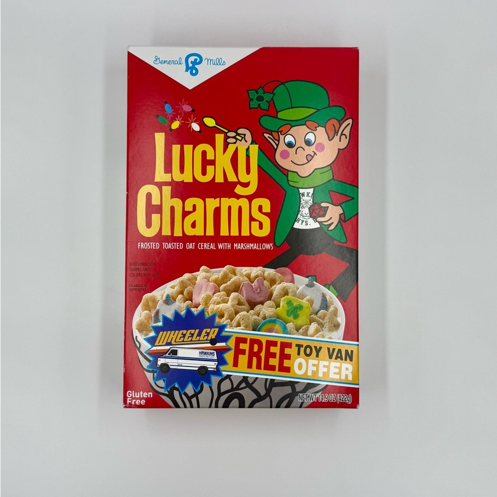 NETFLIX "STRANGER THINGS" CEREAL - LUCKY CHARMS
